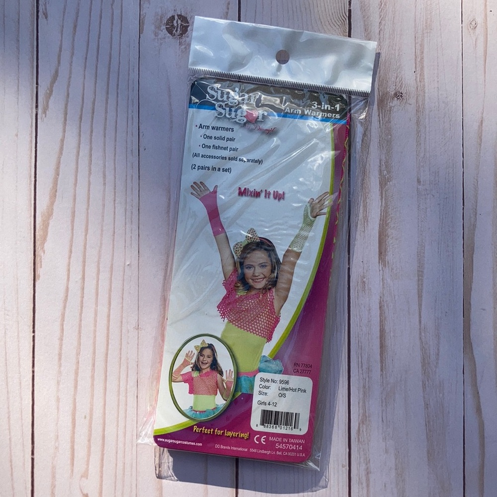 Kids costume arm warmers